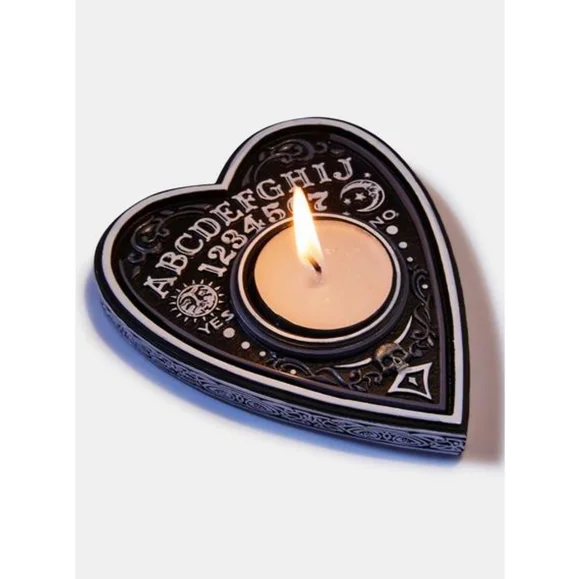 SPIRIT BOARD TEA LIGHT HOLDER - Picture 1 of 2